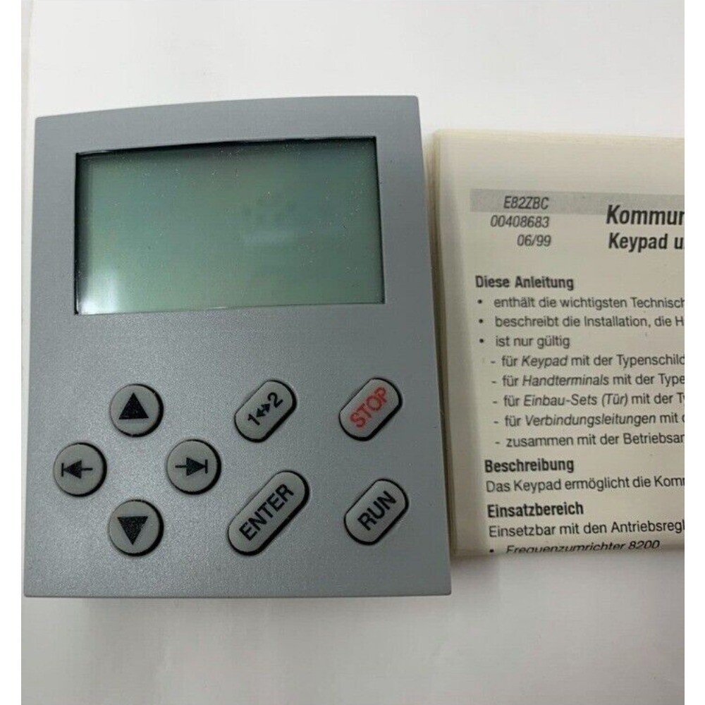 Lenze E82ZBC 8200 Inverter Operation Panel Keyboard Controller