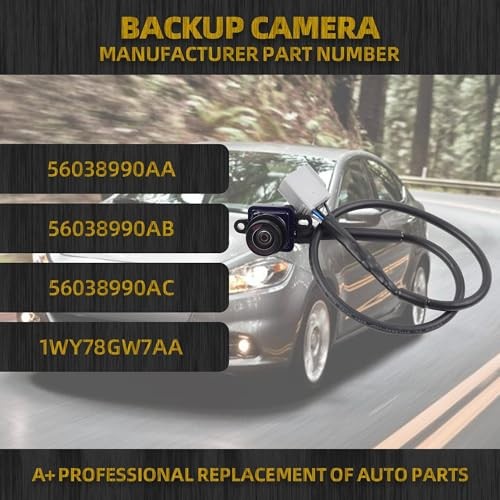 Backup Camera Compatible with 2013-2016 Dodge Dart Back up Rear View Reverse