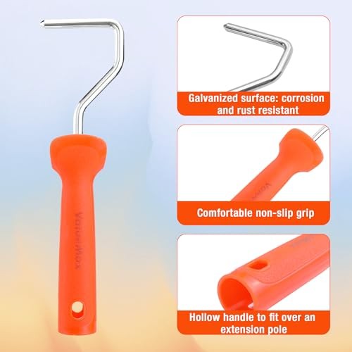 8PCS 2.5" Small Paint Roller Kit, Includes Foam Paint Roller Covers,