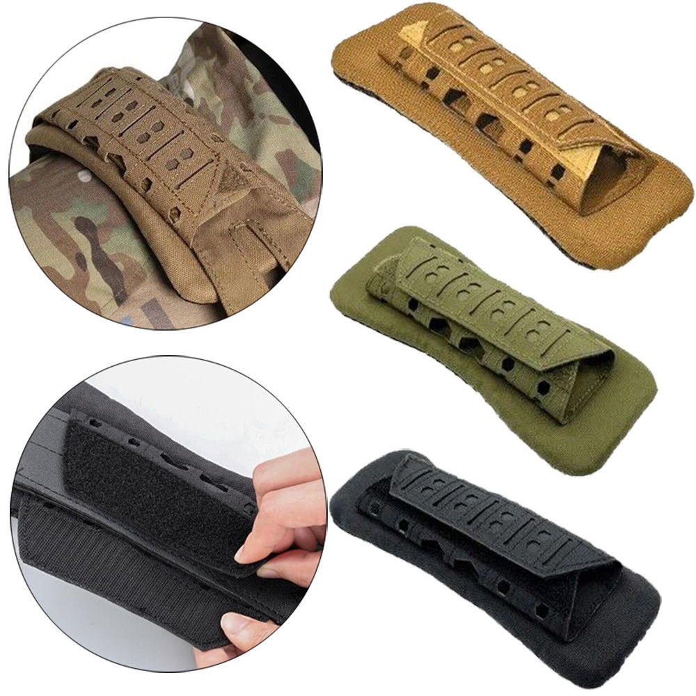 1Pack Tactical Vest Shoulder Strap Soft Mesh Shoulder Backpack Strap Cushion Pad