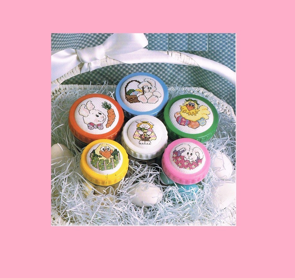 EASTER FUN CROSS STITCH PATTERN ONLY  -  KN  WSS