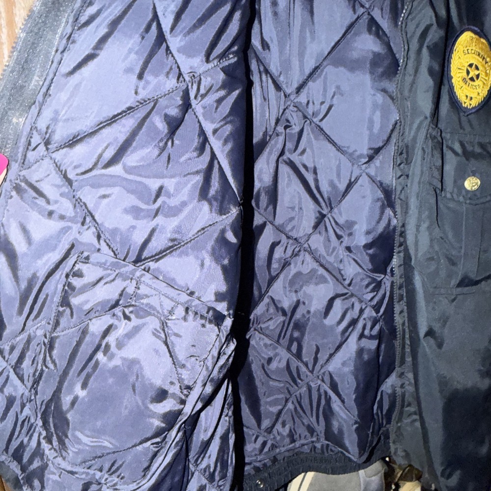 Security Services Of America Lined Security Jacket