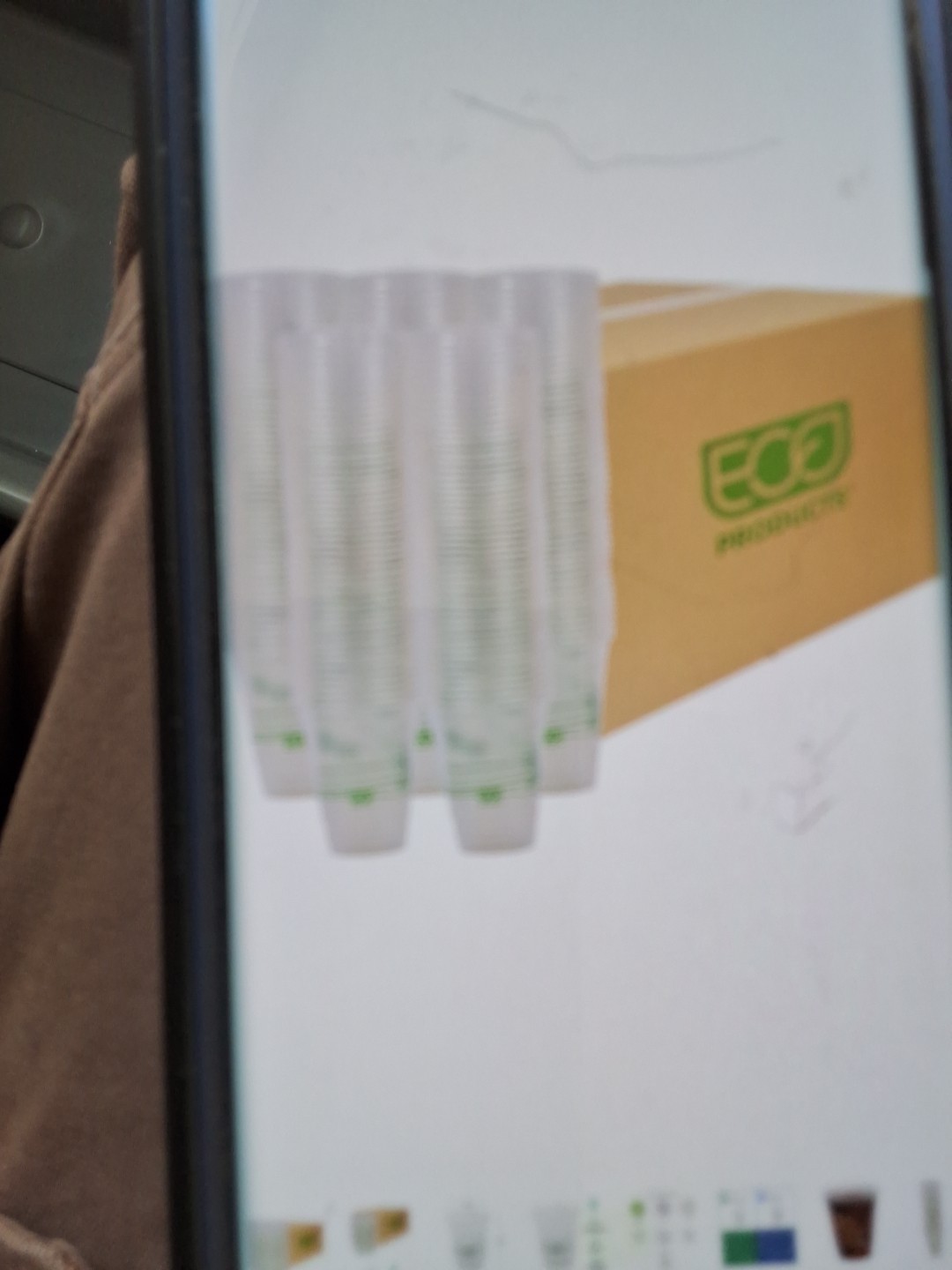 Eco-Products EPCC12GS 12 oz. GreenStripe Cold Cups - Clear (1000/Carton) New