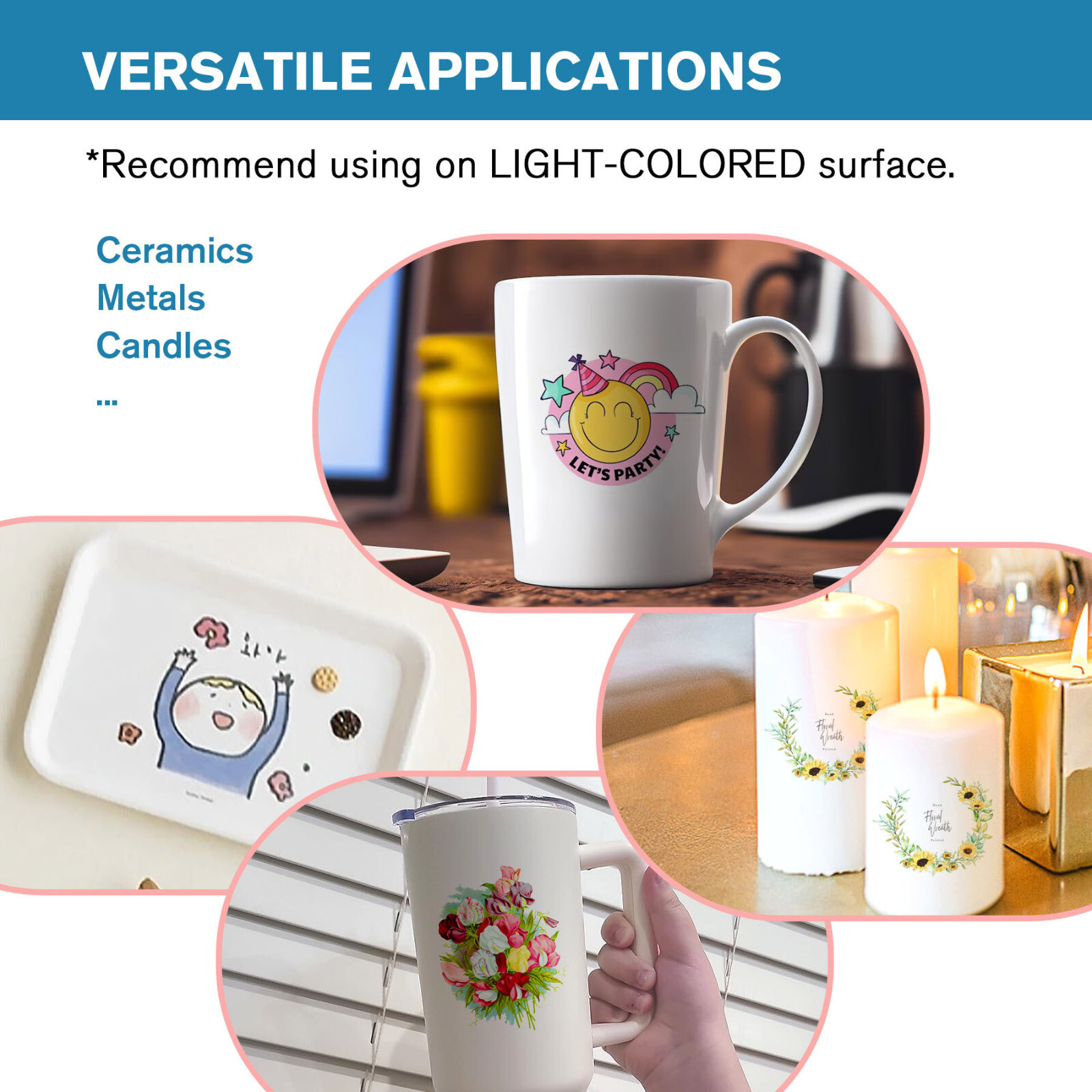 Lot Koala NO SPRAY Waterslide Decal Paper Inkjet Laser - CLEAR Or White 8.5x11