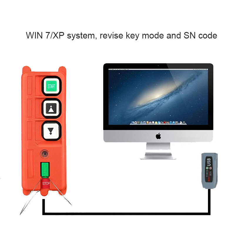 F21-2S Industrial Wireless Remote Controller Hoist Crane 1Receiver+2 Transmitter