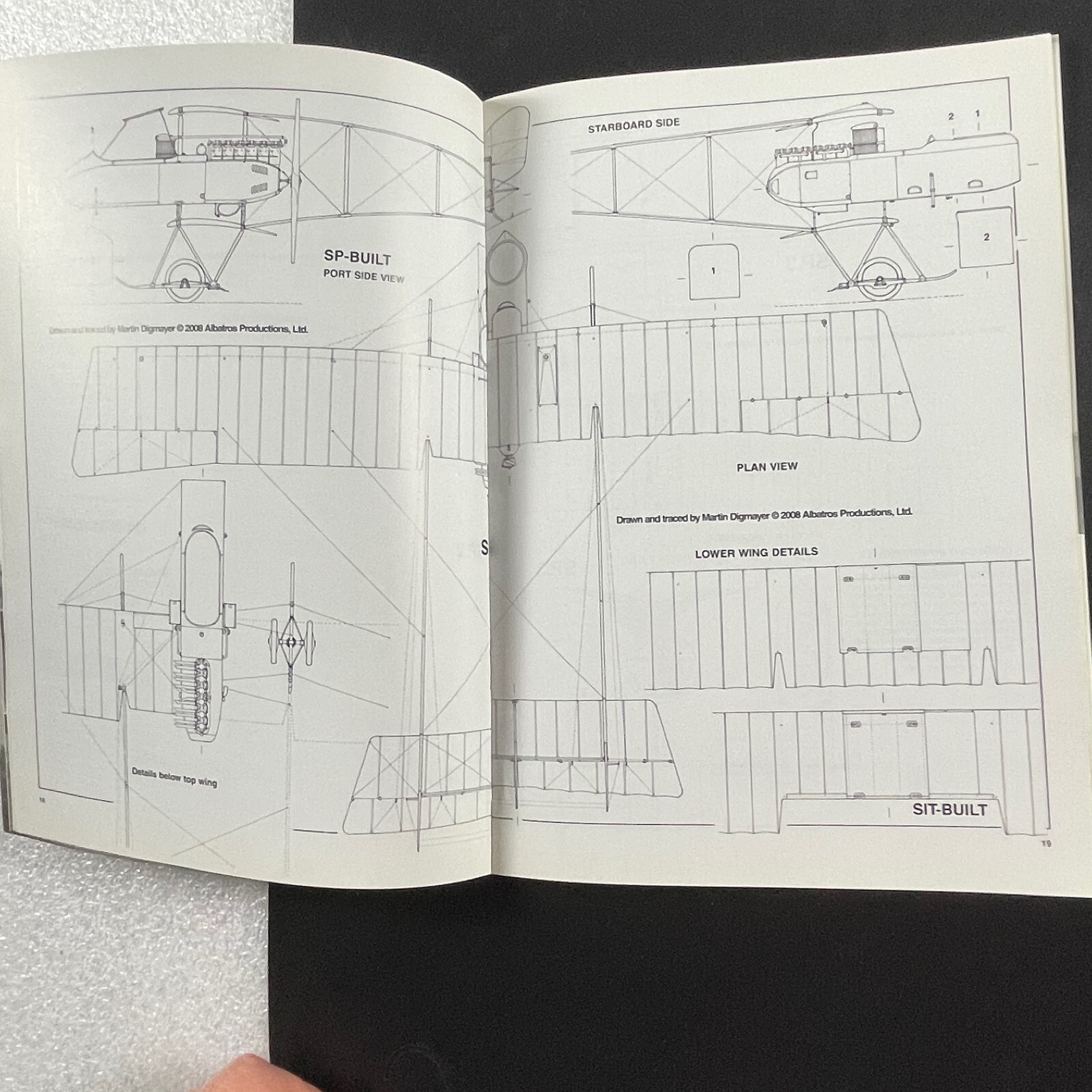 Windsock Datafile 128 SIA SP.2 & SP.3 by G. Alegi WWI aviation illust. 2008 UK