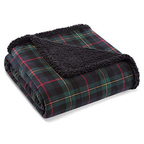 Eddie Bauer Plush-Fleece Throw Blanket