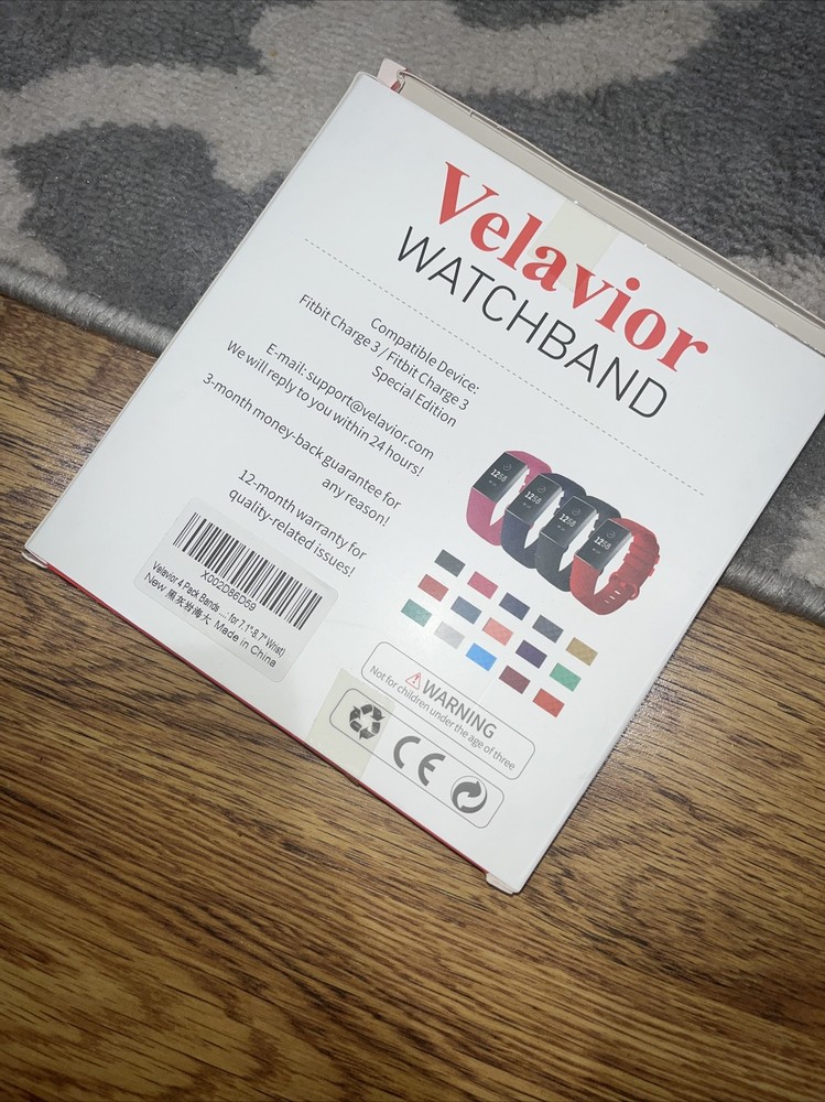 Velavior Watchband Fitbit Charge 3 Missing 1
