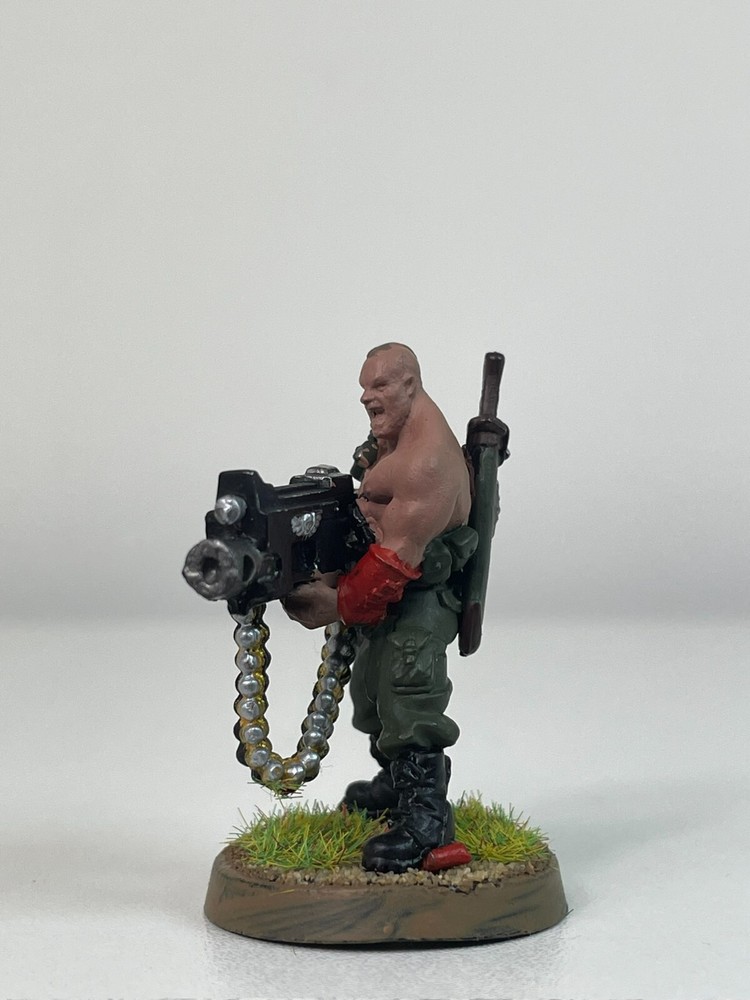 sergeant harker Warhammer 40k Imperial Guard 1552 OOP