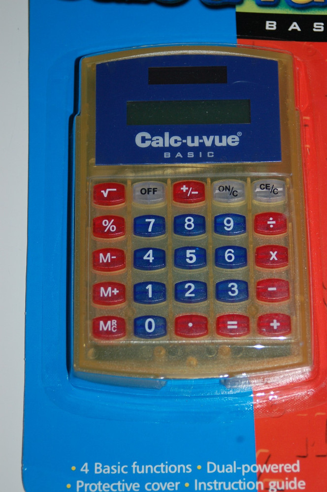 Learning Resources Calc-u-vue K-6 Calculator #Item LER0058 Teaching Tool