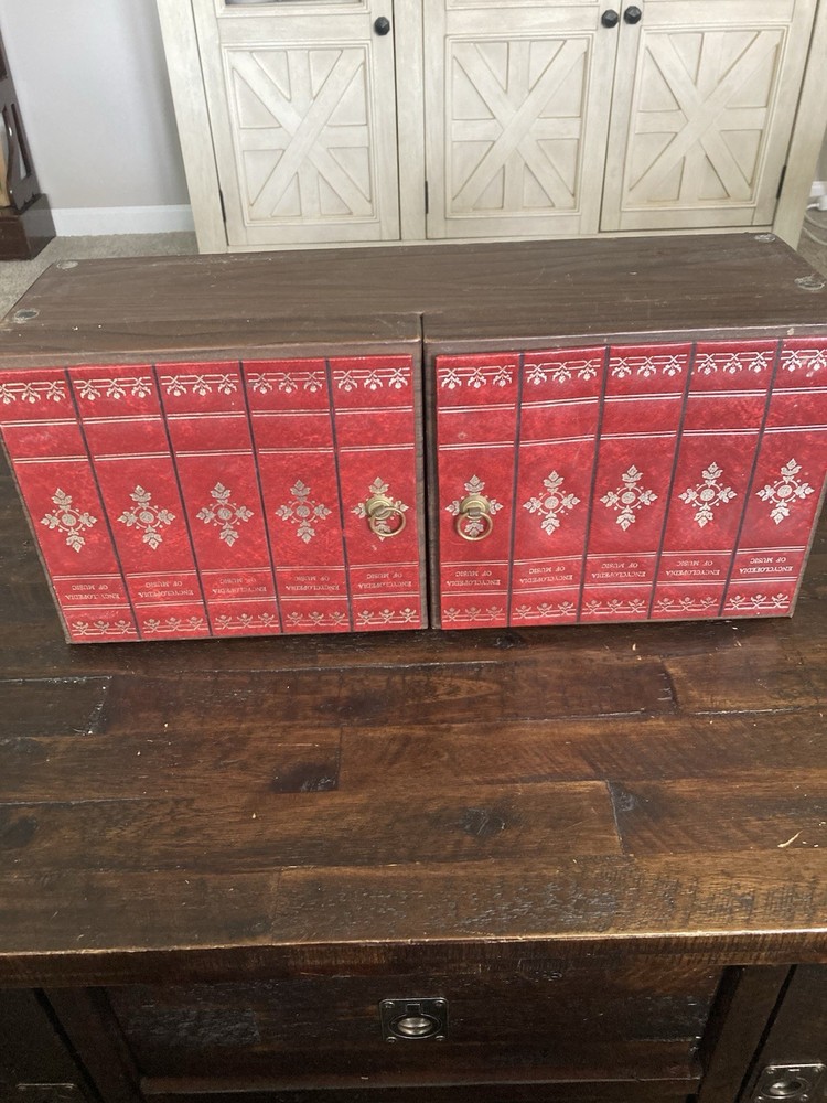 Vintage Cd/book Storage Case