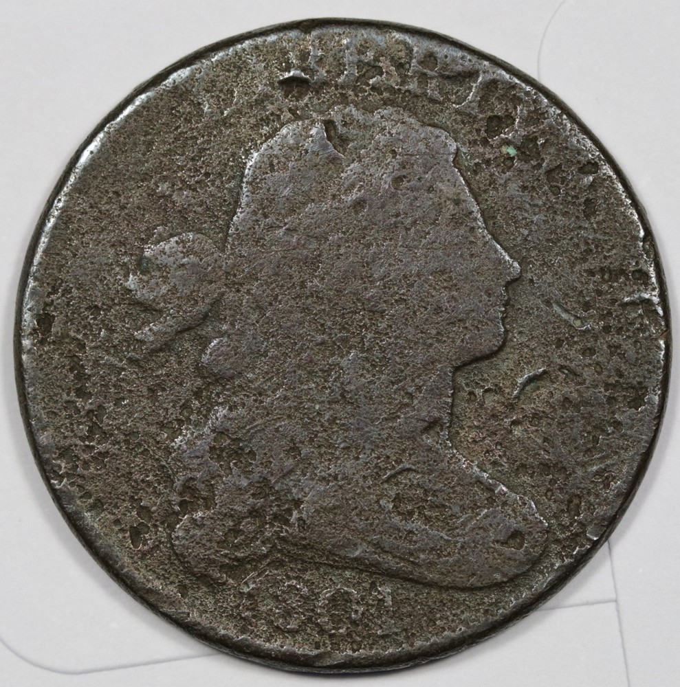 1801 Large Cent.  Circulated.  209260