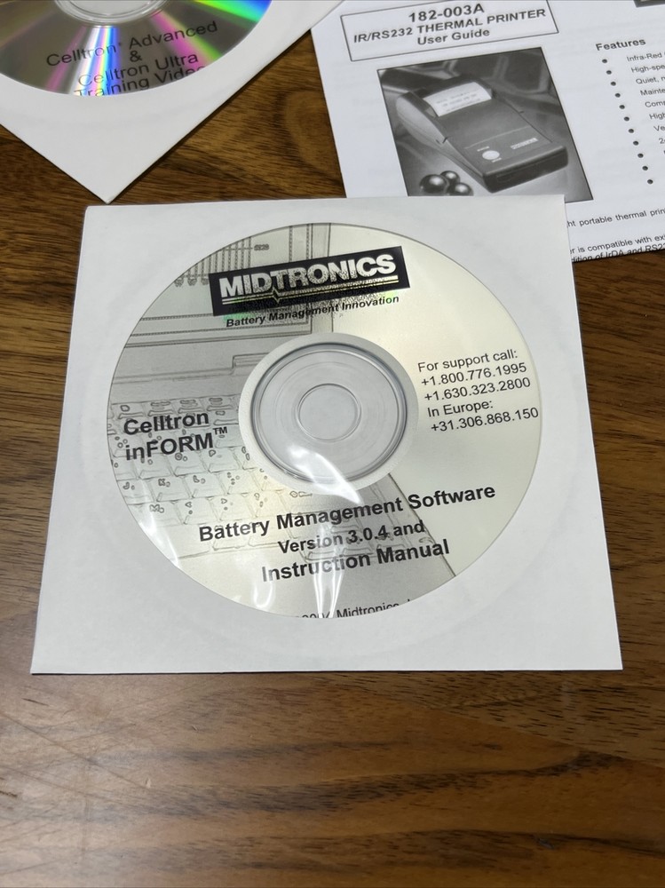 Midtronics CTA-4000 KIT Celltron Advanced Battery String Analyzer Sprinter, Dura