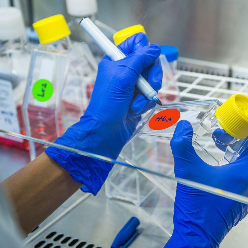 2" Circle Code Dot Sticker Self-Adhesive Round Direct Thermal Labels 750/Roll