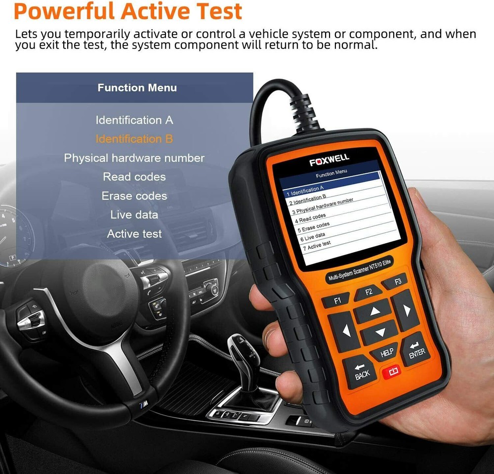 Bidirectional Scan Tool Fit For HONDA Scanner OBD2 All System Active Test Coding