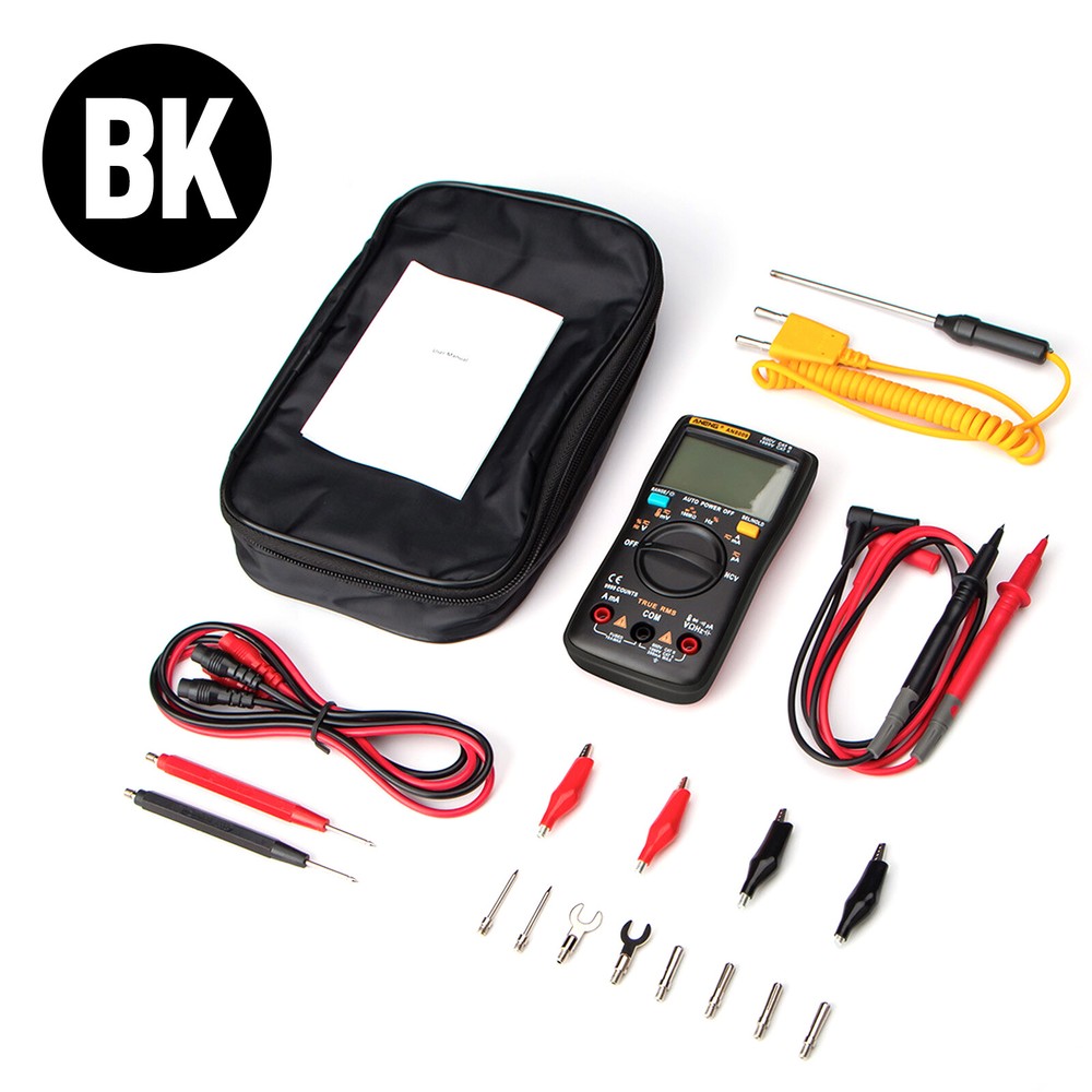 Mini Auto Range Digital Multimeter AN8009 New Digital LCD Multimeter Voltmeter
