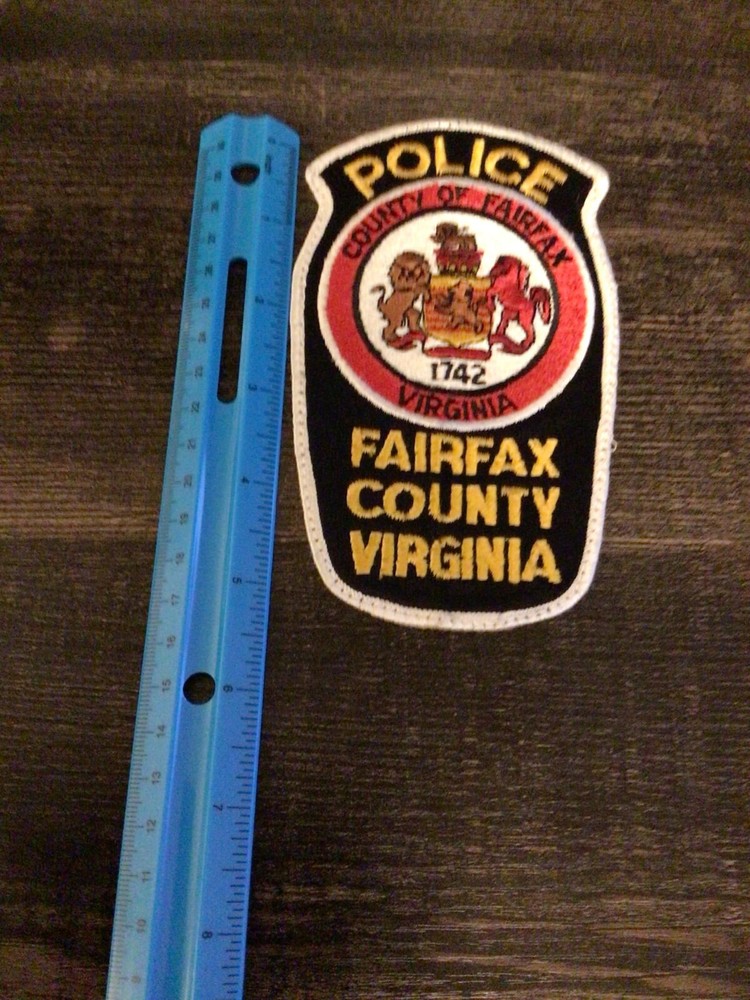 Fairfax Virginia Police Patch