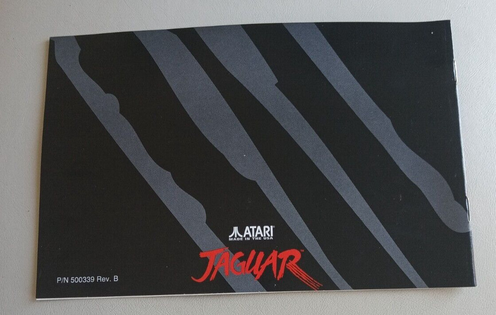 Jaguar User Guide; Atari Jaguar Factory New USER GUIDE ONLY