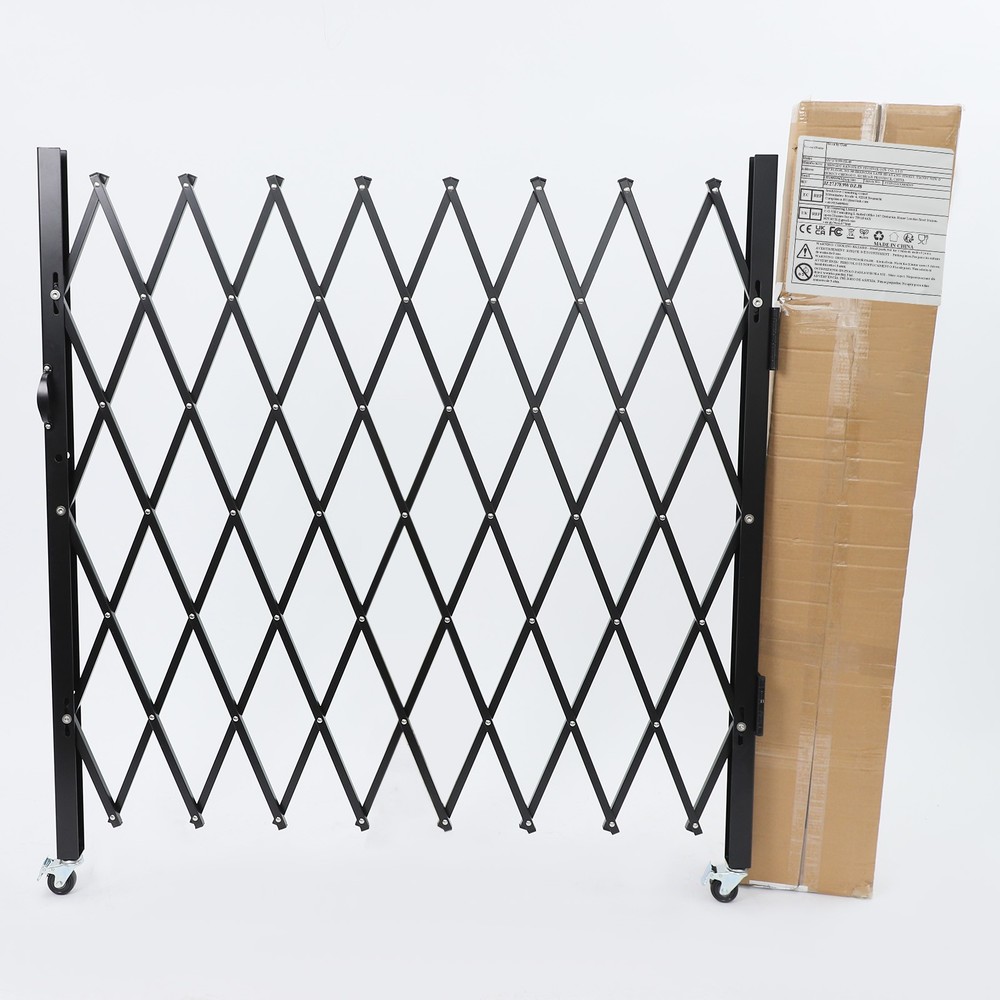 Rolling Barricade Gate Single Folding Security Gate Accordion Security Gate