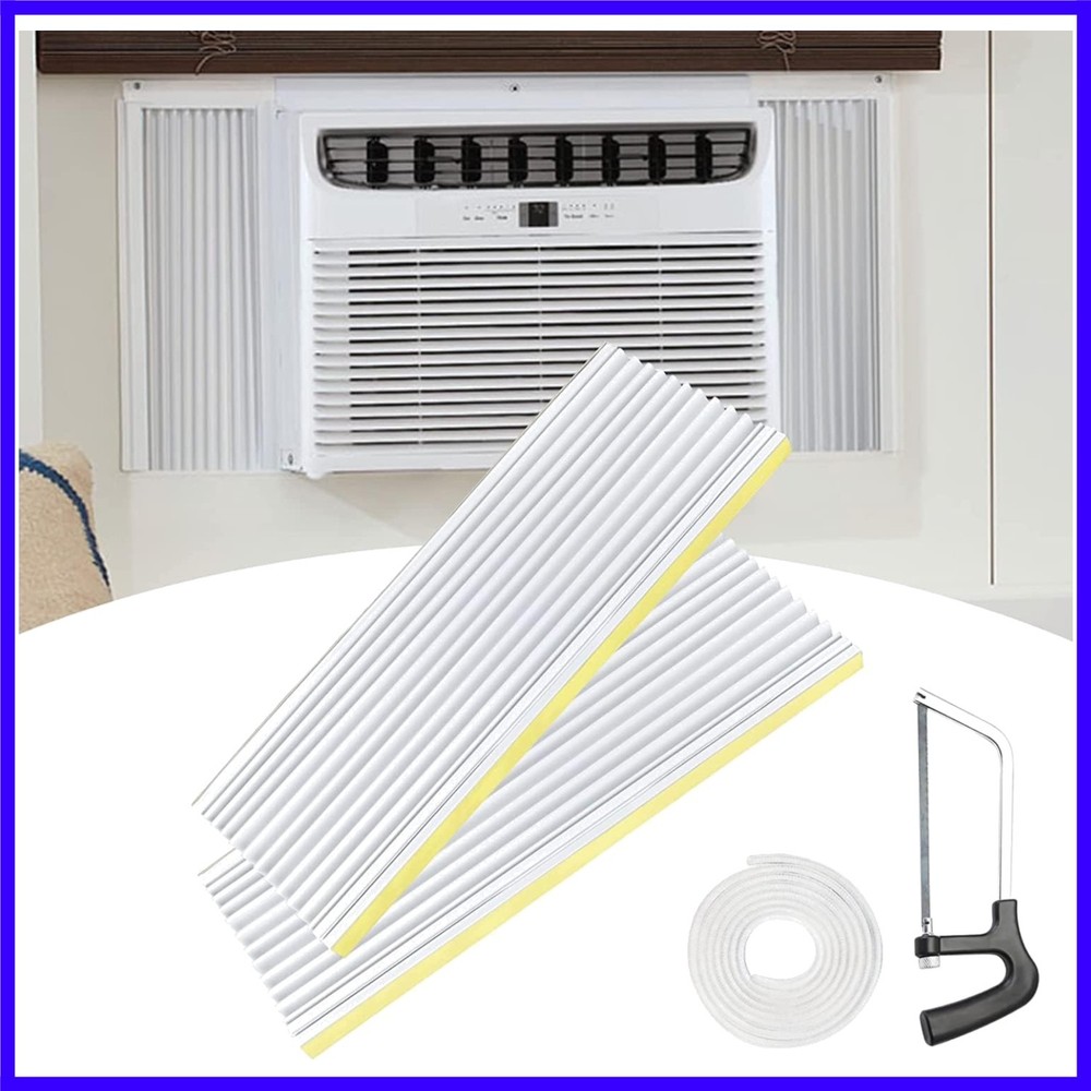 Window AC Side Panels, Double Layers Air Conditioner Insulation Panels Kit, A...