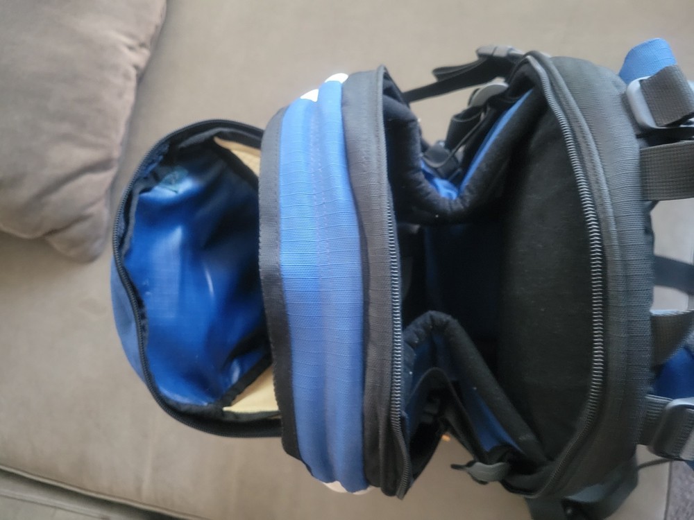 Deuter KangaKid Backpack Lightweight Spacious Gray/Blue