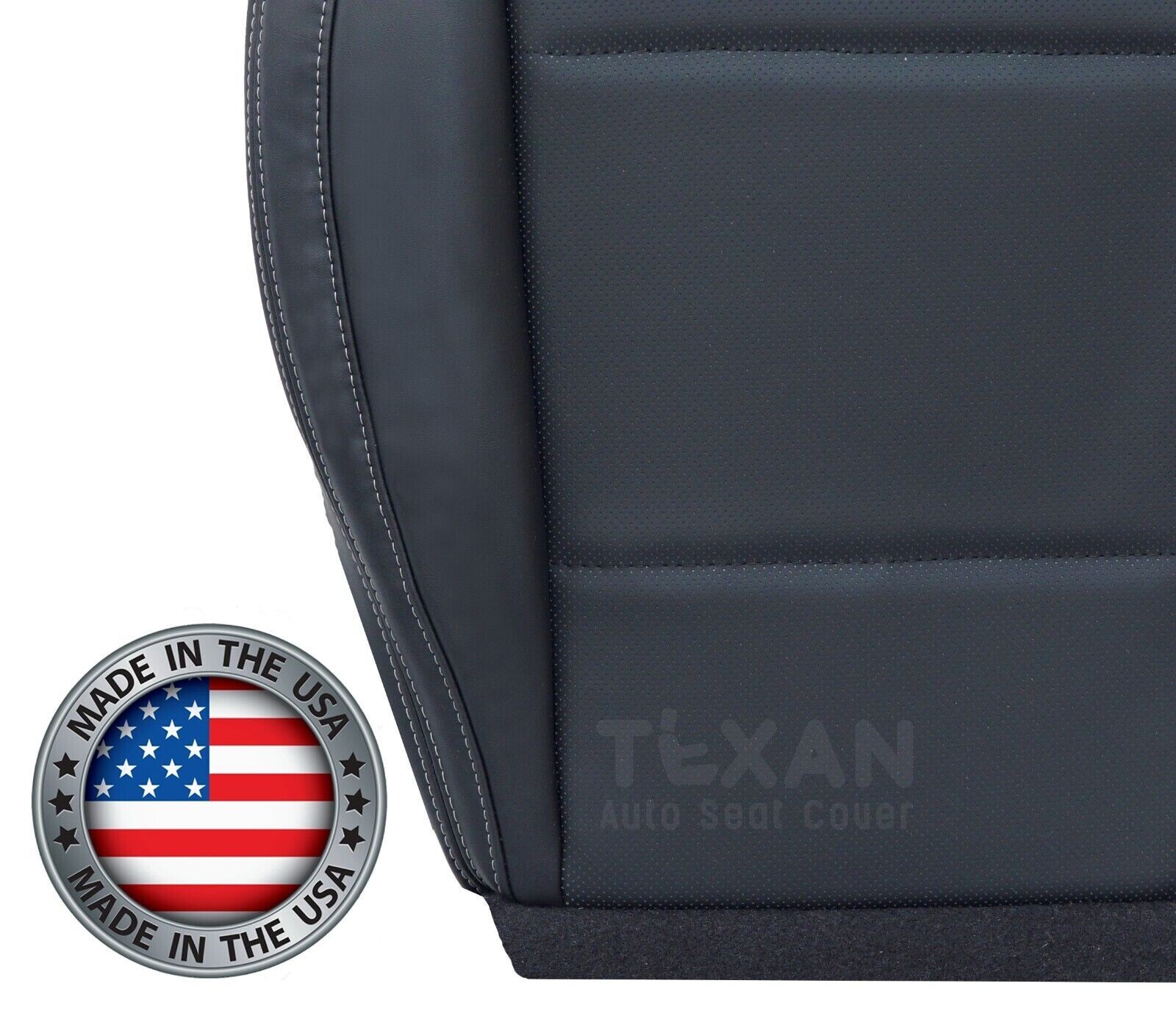 Fits 2016, 2017 Subaru Outback Limited Driver Bottom Perforated Seat Cover Black