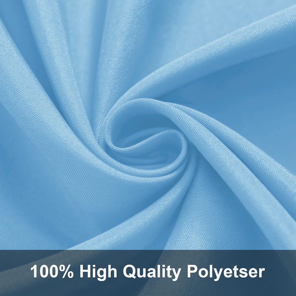 5X7FT Light Blue Backdrop Background for Photography,Polyester Backdrop Curta...