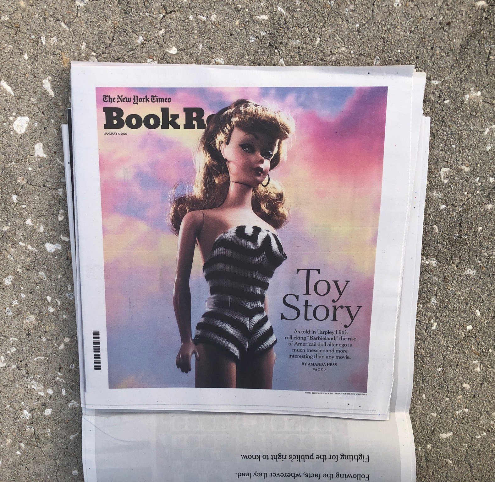 NEW YORK TIMES - SUNDAY JANUARY 4, 2026 (HISTORY! US SEIZES VENEZUELA - MADURO)