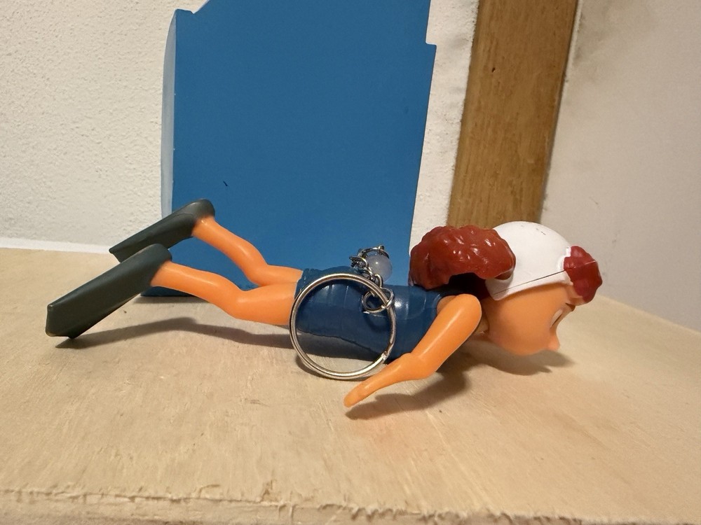 Pixar Luca Keychain Upcycled