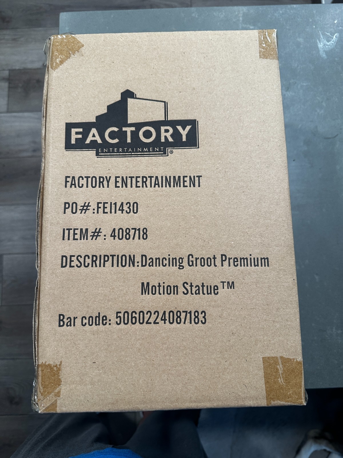 Brand New Dancing Groot Guardians Of The Galaxy Factory Entertainment