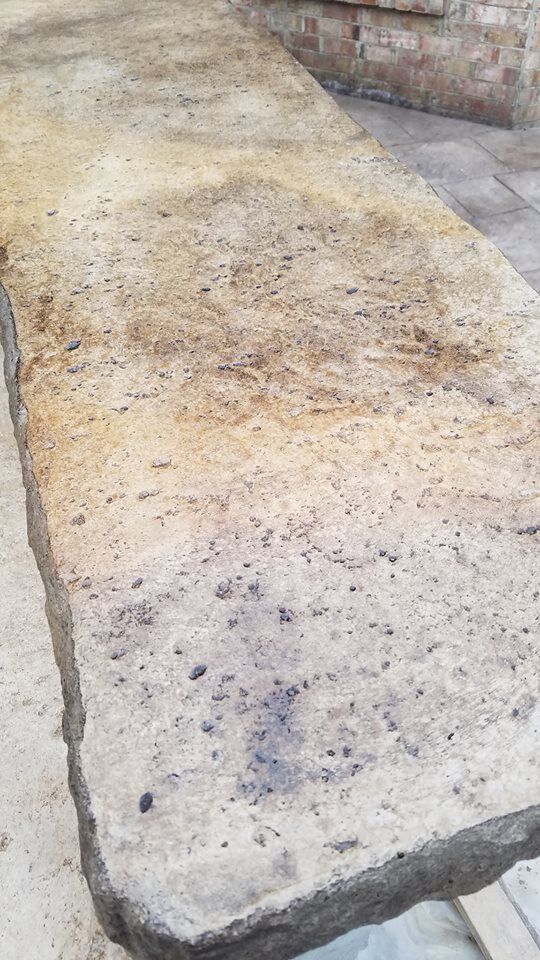 Walttools - Tru Texture Vertical Concrete Roller Sleeve - Coral Stone