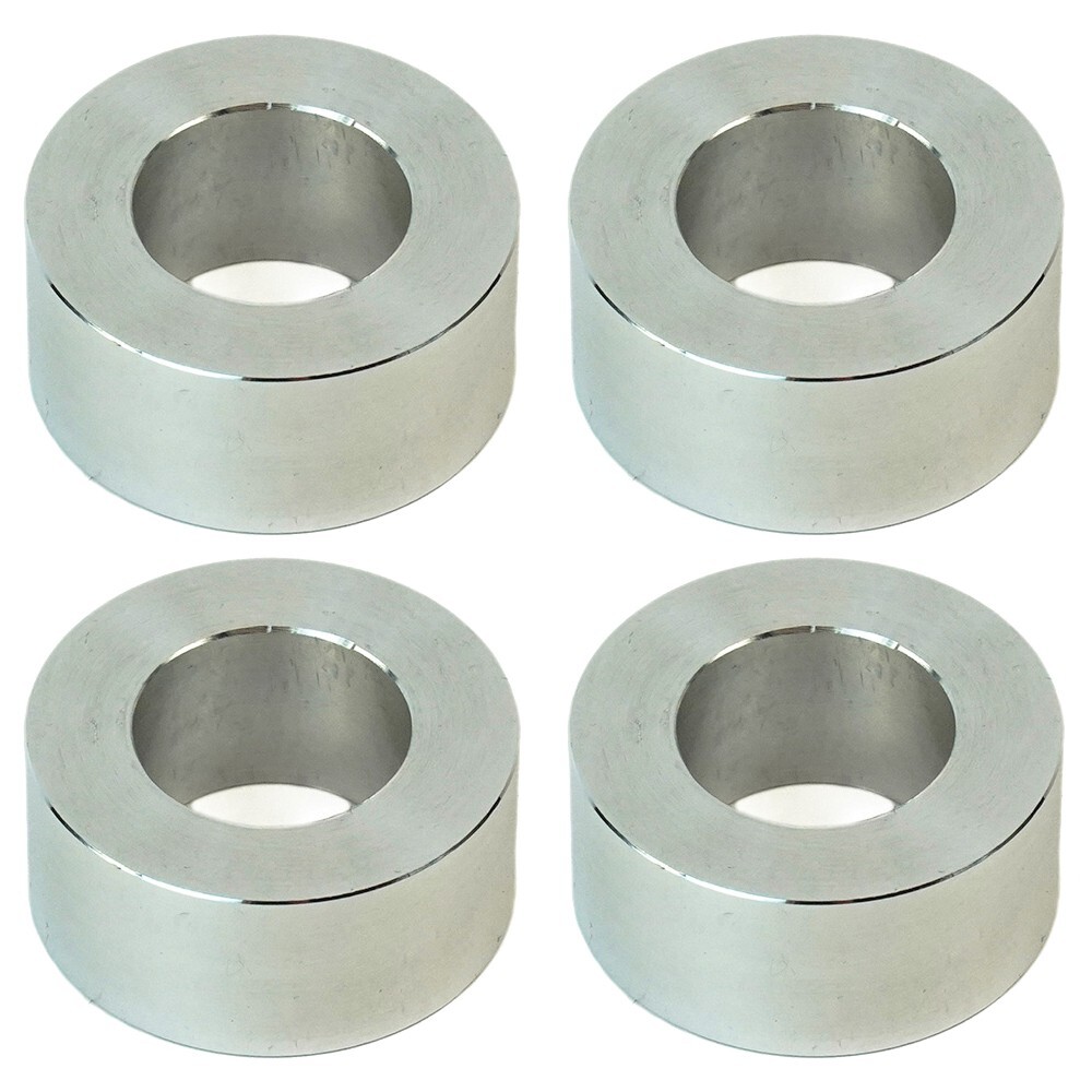 (4) 3/4" Bench Grinder Wheel Spacers | Buffer Washer Flange Step Polish Buffing