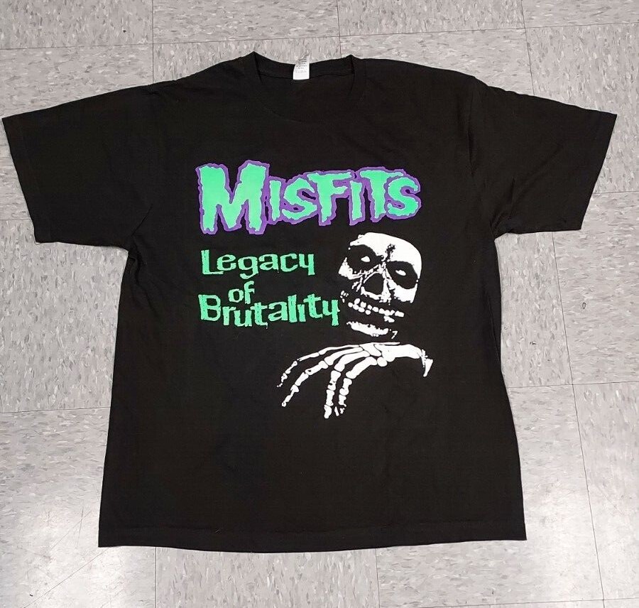 MISFITS LEGACY OF BRUTALITY SHIRT DANZIG WALK AMONG US FIEND CRIMSON GHOST DOYLE