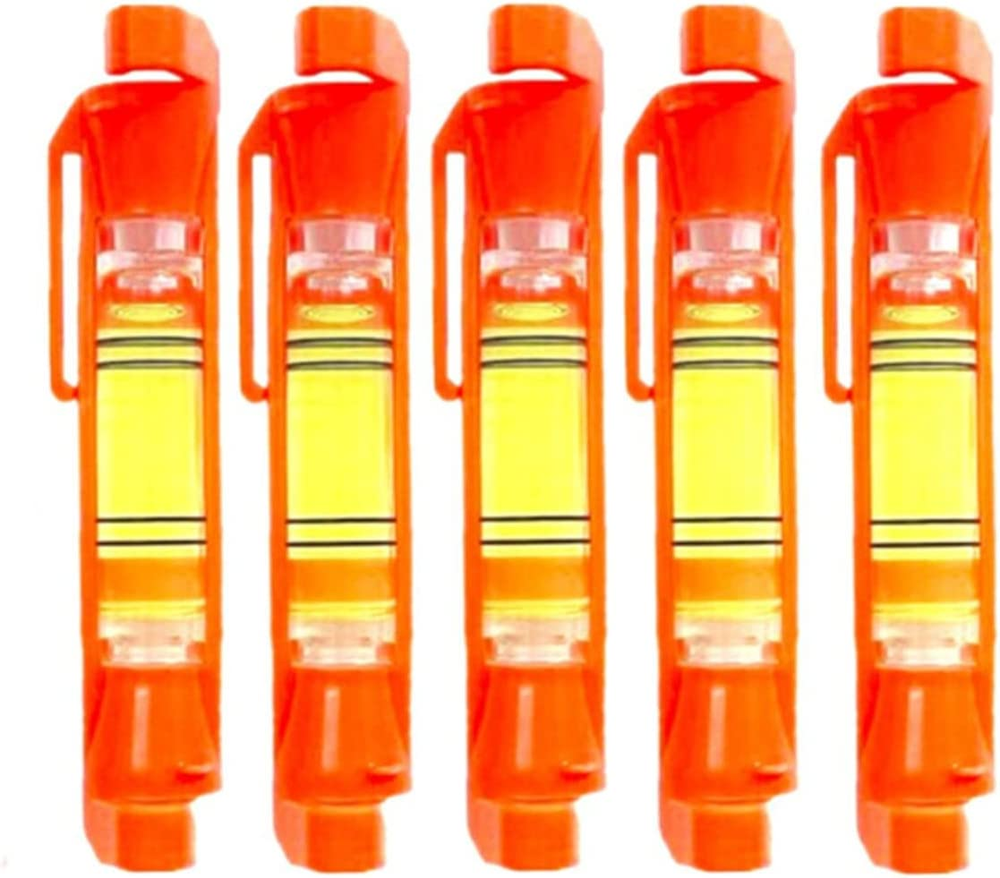 5Pcs String Line Level Hanging Line Bubble Levels for Measuring Building Trades,