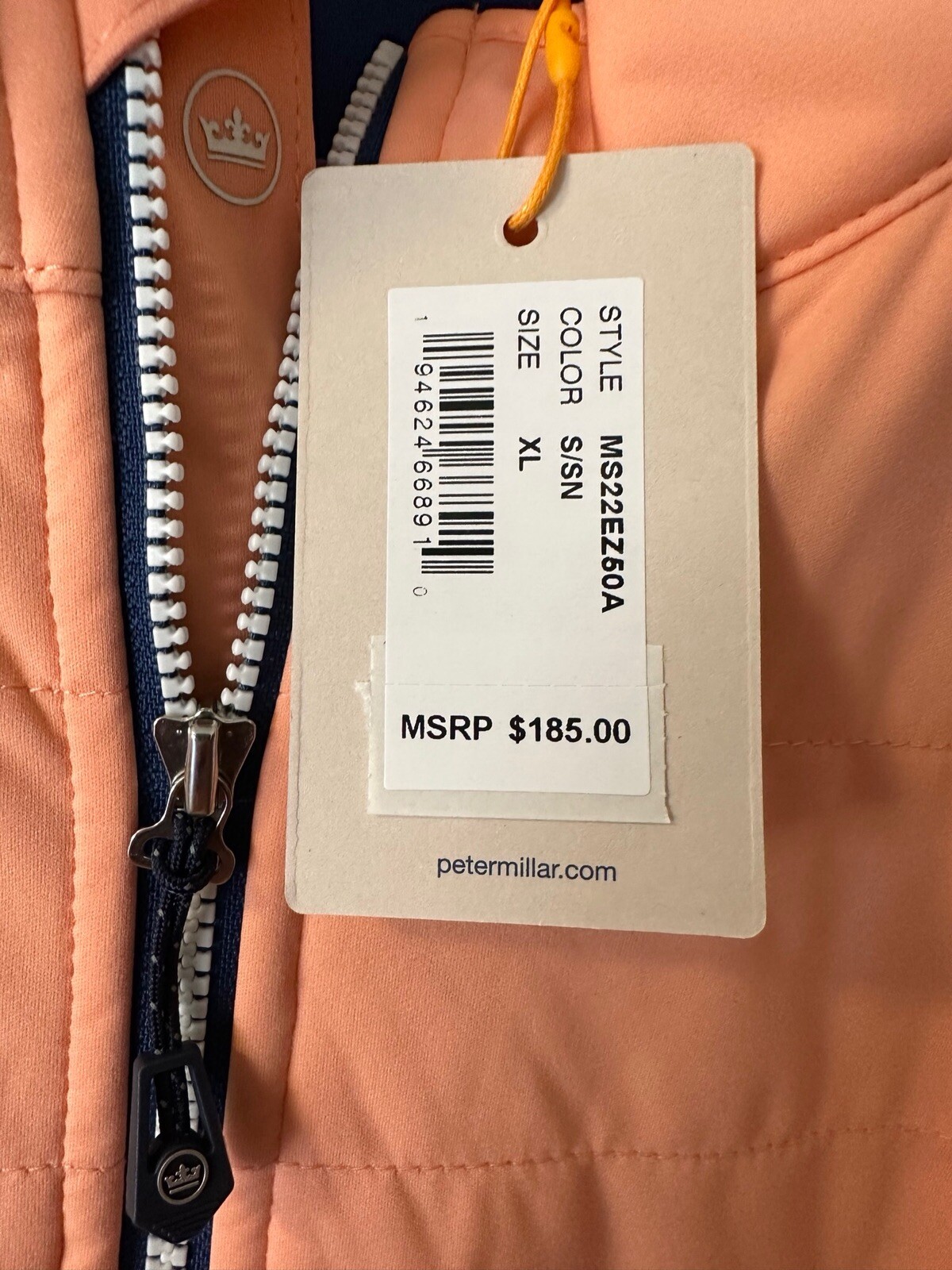 Peter Millar Crown Sport Hyperlight Merge Golf Jacket XL