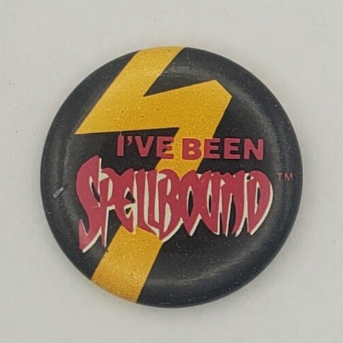 Vintage 1987 Marvel Spellbound Comics Promo Pinback Button Ive Been Spellbound