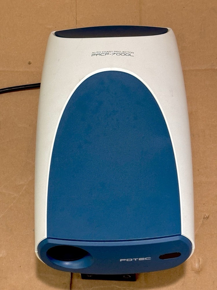 POTEC AUTO CHART PROJECTOR PACP-7000L VISION OPTOMETRY OPHTHALMOLOGY