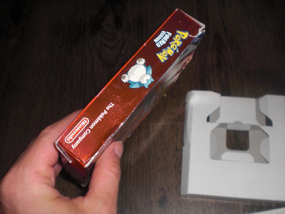 Pokémon FireRed Version Game Boy Advance GBA BOX + Inserts No Game AUTHENTIC OEM