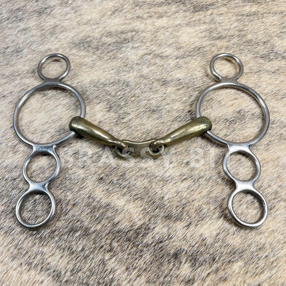 5.25" Three Ring Elevator Gag w/ French Link