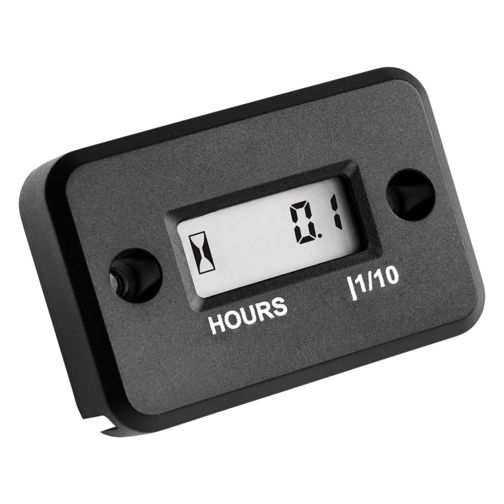 Self Powered Digital Inductive Hour Meter with Clip 2/4 Stroke Data Storage IP68