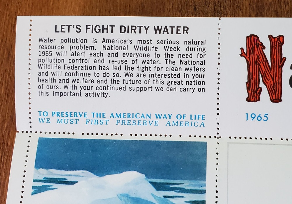 9 FULL Sheets Nat Wildlife Conservation Stamps 1960,61,63,64,65,66,67,69 & 1971