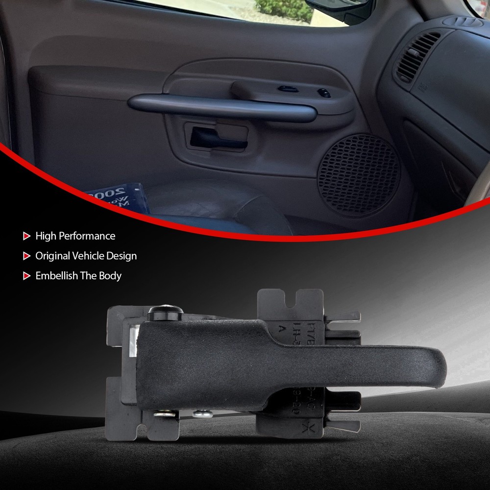 For Ford Explorer 1998-2001 Interior Left Driver Side Black Inside Door Handle