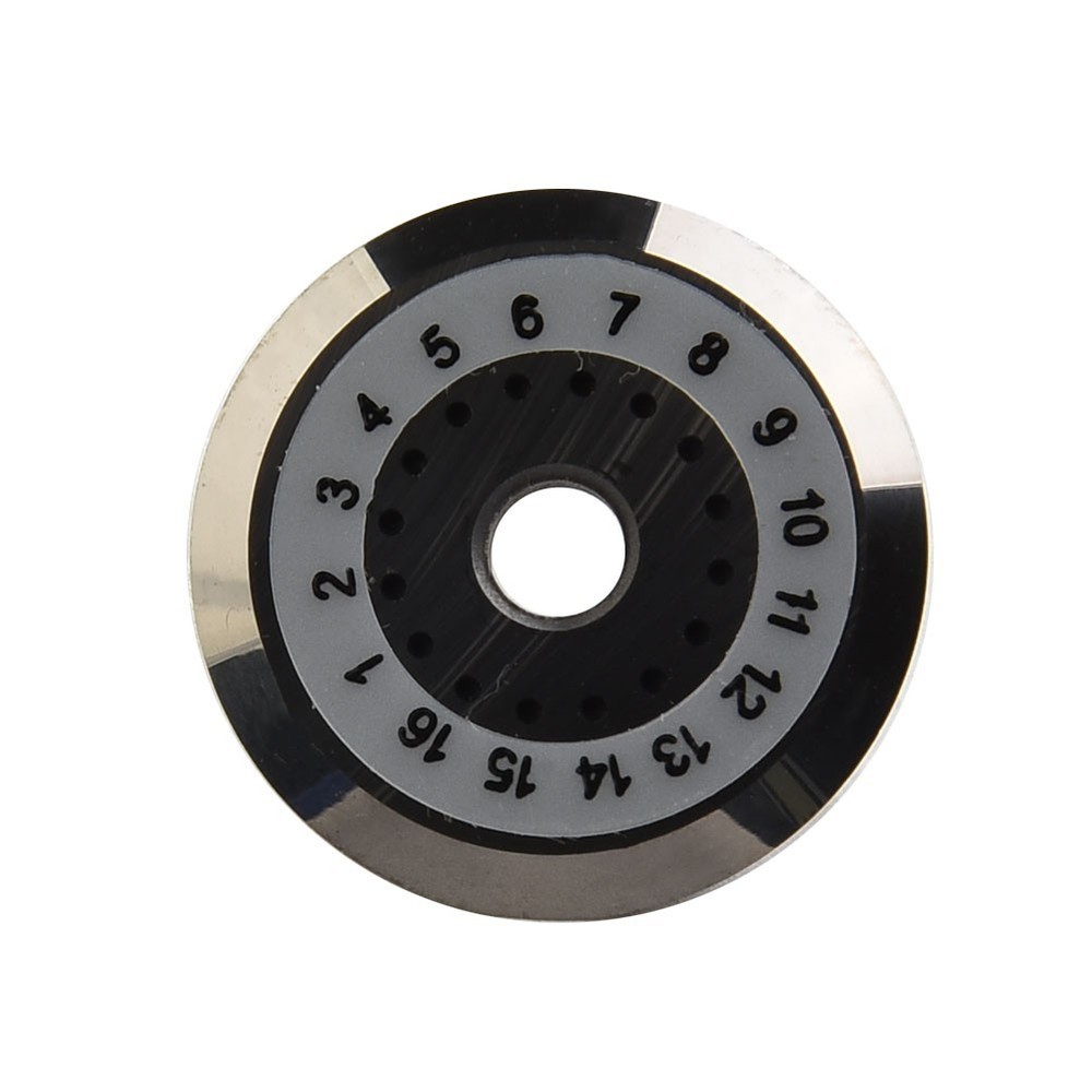 Cutter Fiber Tool 16-face 22MM Outer Diameter 4MM Inner Thread Fiber Optic