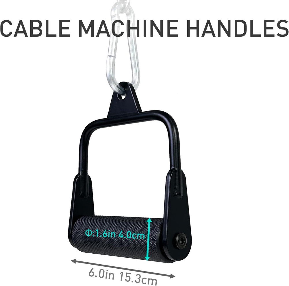 Arm Wrestling Handles, Thick Armwresting Training Equipment LAT Pulldown Attachm