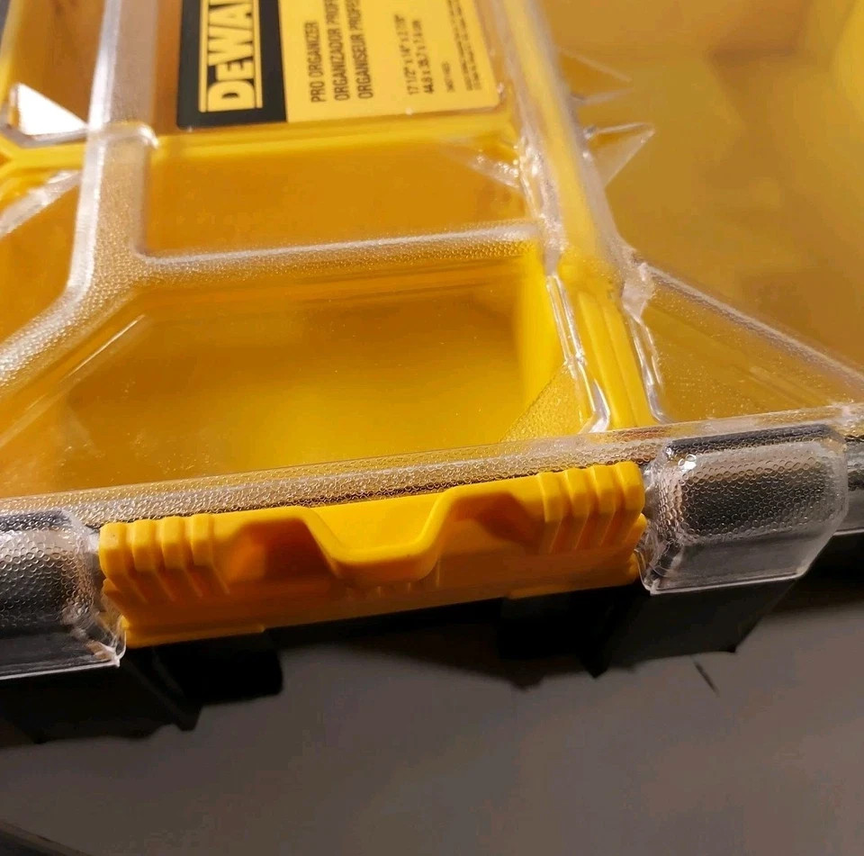 DEWALT DWST14925 10-Compartment PRO SMALL PARTS ORGANIZER STACKABLE TOOL BOX