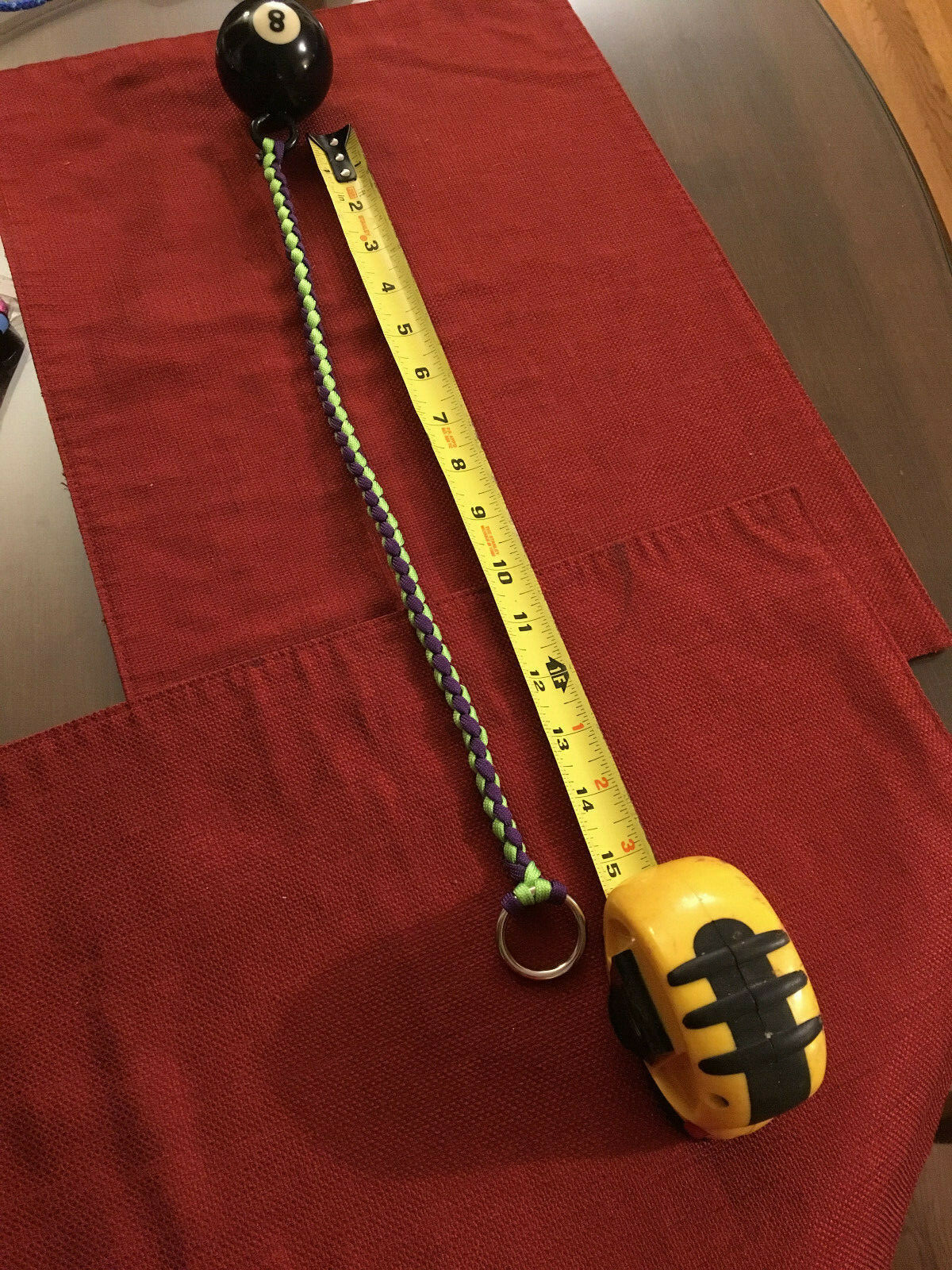 Best replica - Watch Dogs 2 Marcus Melee Thunderball COSPLAY real billiard Ball