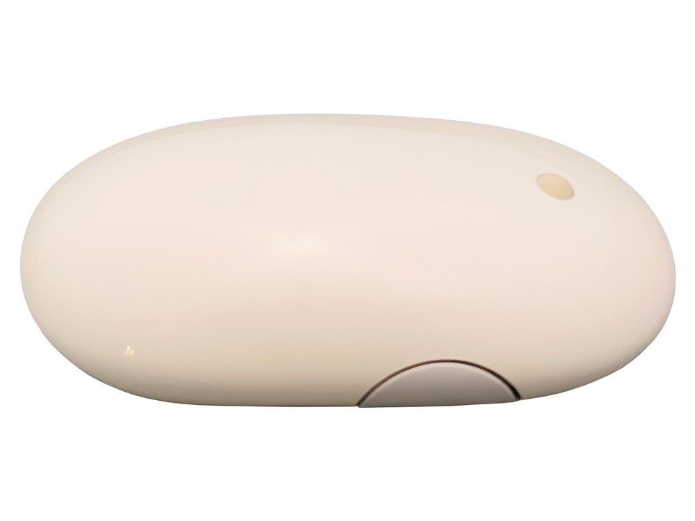 🖱️ Apple Mighty Mouse A1197 Bluetooth Wireless White Laser 4-Button Scroll Ball