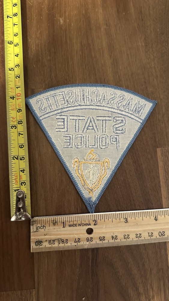 MA Massachusetts State Police Patch