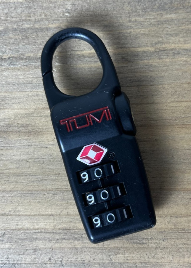 Tumi TSA Combination Lock - Black
