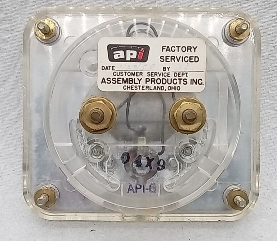 API 0-5 KV. DC. Panel METER 3.75" X 3.30"